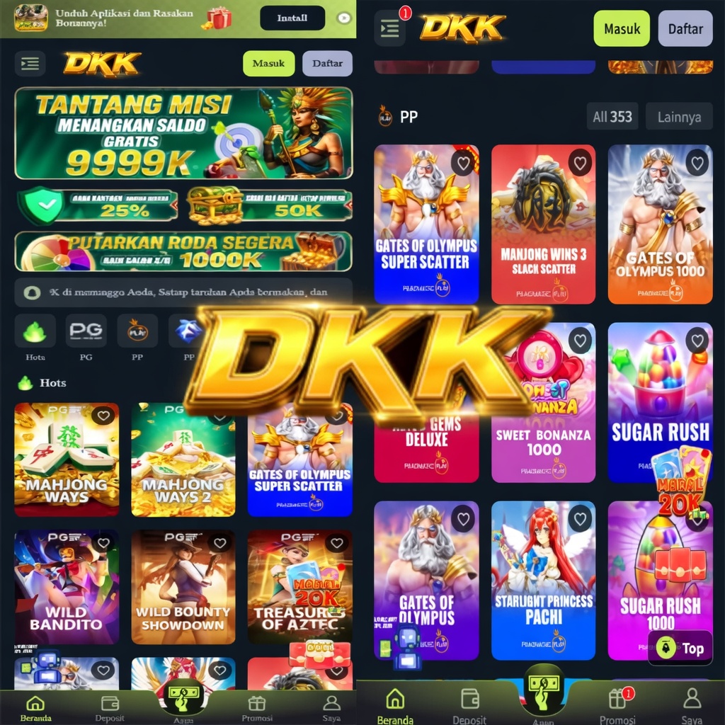 DKK - Situs Resmi Slot Online dan Pilihan Game PG Soft