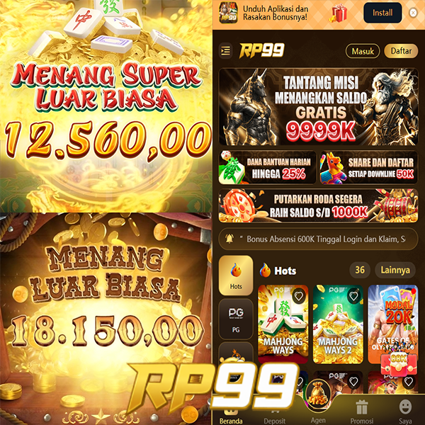 RP99 - Jelajahi Ragam Slot Online dengan Tema Menarik